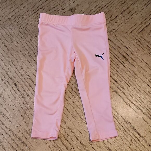 Puma 2T pink leggings New Condition 💖 - Picture 1 of 4
